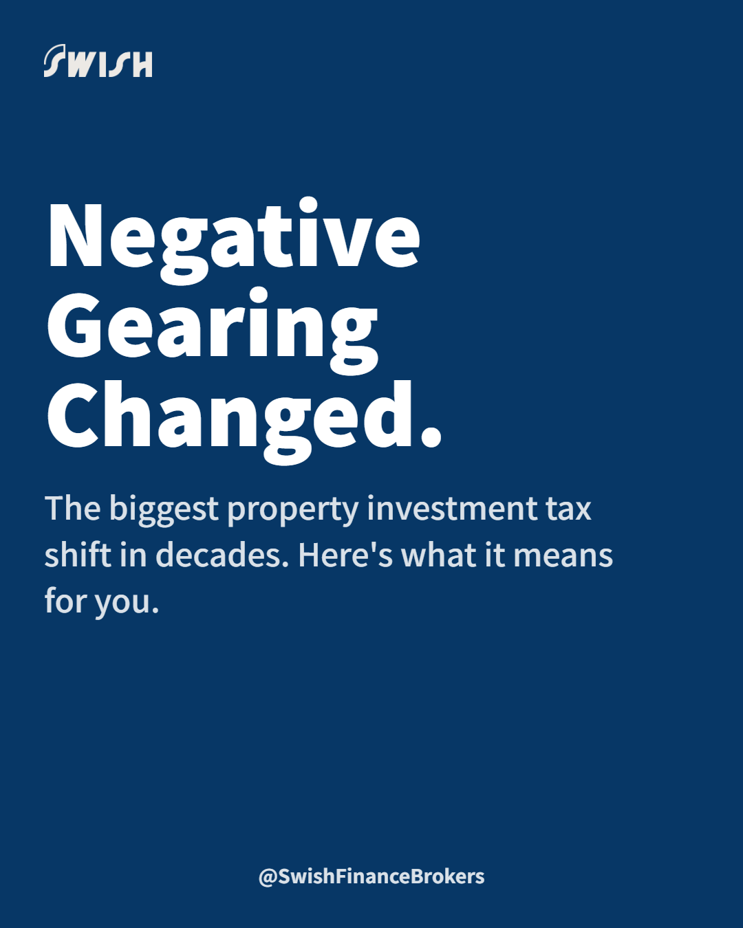 Negative Gearing 2026 Budget Changes Explained