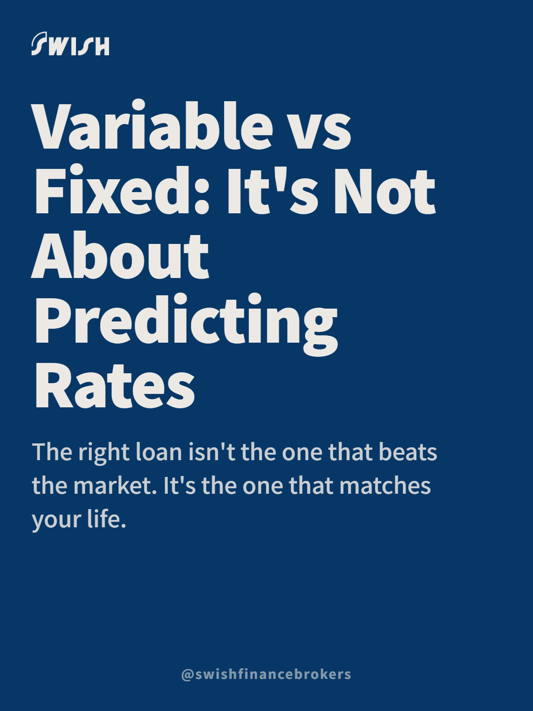 Variable vs Fixed Home Loans: How to Actually Think About the Choice
